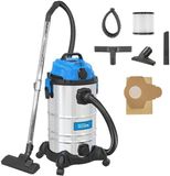 Güde GNTS 30L Nat- droogzuiger 30 Liter + inschakelautomaat