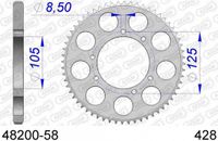 Afam Couronne transmission pour moto Honda 50 CRE 2003 à 2013 58 dt P 428 Al 105
