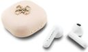 Guess Bluetooth oortjes- TWS - 4G Metal Logo - Roze