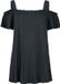 Innocent Chryseis Dames Top - Zwart - 4XL