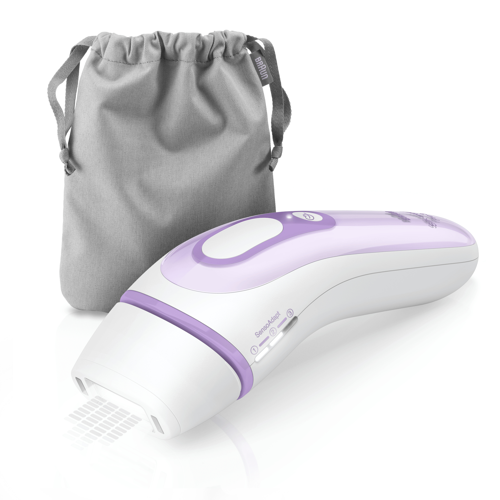 Braun Silk·expert Pro 3 PL3012 Nieuwste Generatie IPL Ontharing, Zichtbare Ontharing, Wit En Lila