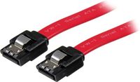 StarTech 3 m Vergrendelbare SATA-kabel Rood