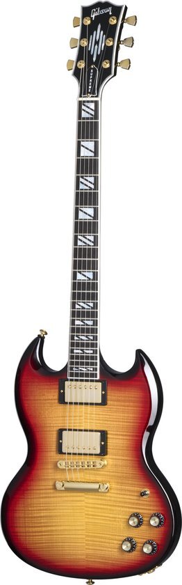 Gibson SG Supreme Fireburst - Double-cut elektrische gitaar