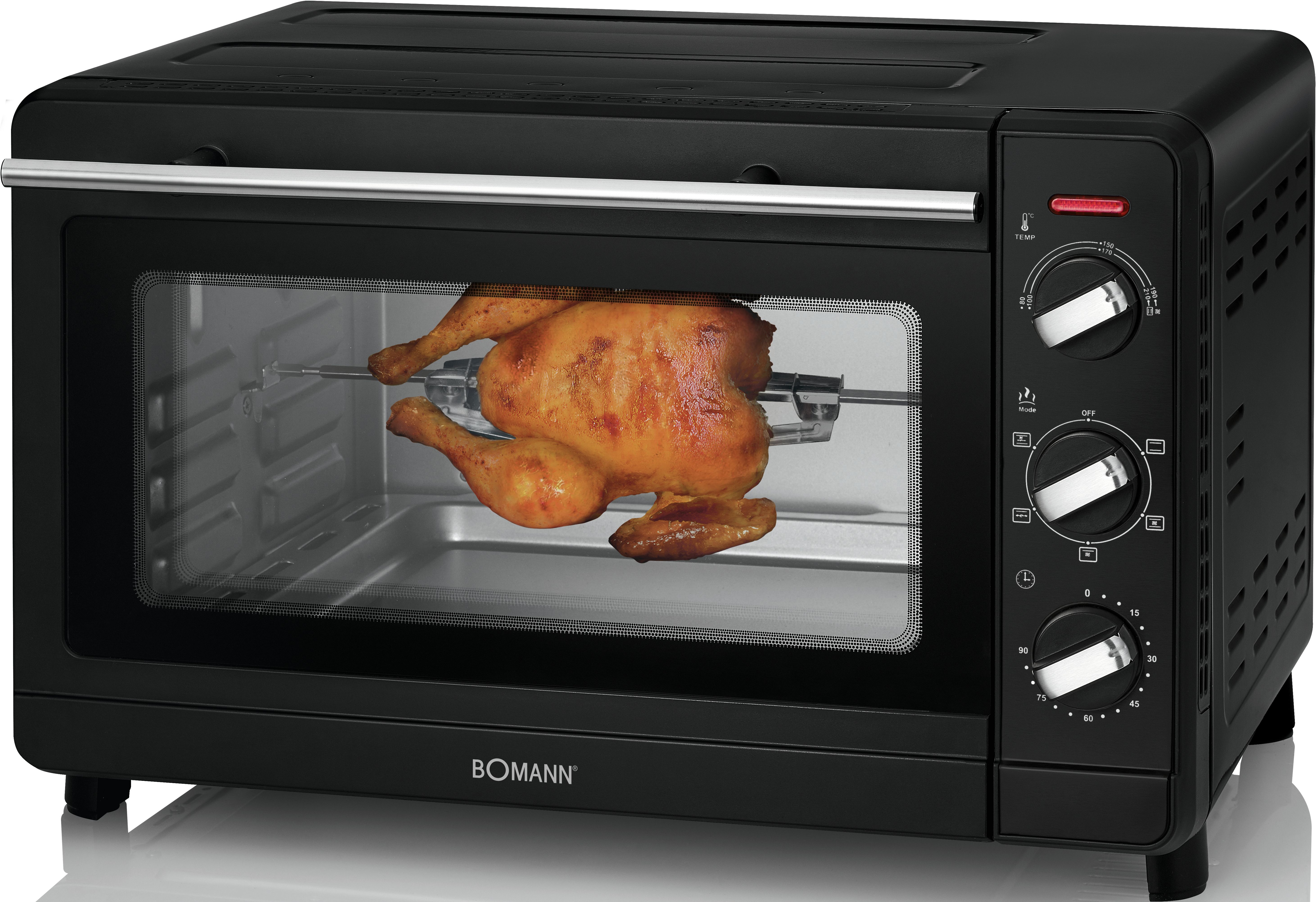 Bomann MBG 6023 CB Grill-oven Zwart