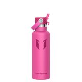 Sparrow RVS Waterfles 500ml/750ml/1L/1.2L FlipFlow Thermo Drinkfles Rietje