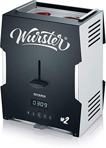 Severin WT 5005 Worster, Roestvrij Staal/Kunststof, Zwart