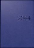 rido/idé Weekkalender model studioplan int. 2024 2 pagina's = 1 week bladgrootte 16,8 x 24 cm blauw