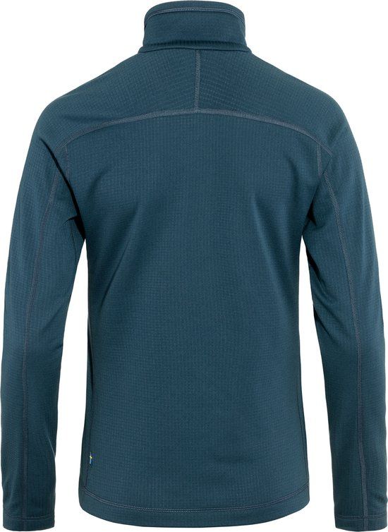 Fjällräven Abisko Lite Fleece Half Zip - Indigo blue - Damen M