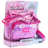 Girabrilla Puffer zak clutch, kleur magenta, eenheidsmaat, 19053