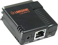 Longshine Printserver 10/100 1x Parallel small/WEB Managem.