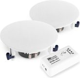 Power Dynamics ESCS5 Plafond speaker set met BT10 versterker - Wit