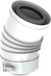 Remeha Coude PPS, DN 60/100, 15 Gr., M85254W