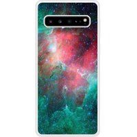 Samsung Galaxy S10 Nebuleuse Verstevigd hoesje met sublimatie bedrukking