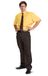 Disguise Dwight Schrute kostuum, officieel het kantoorkostuum, accessoires voor volwassenen, volwassenen, heren, 1 stuk
