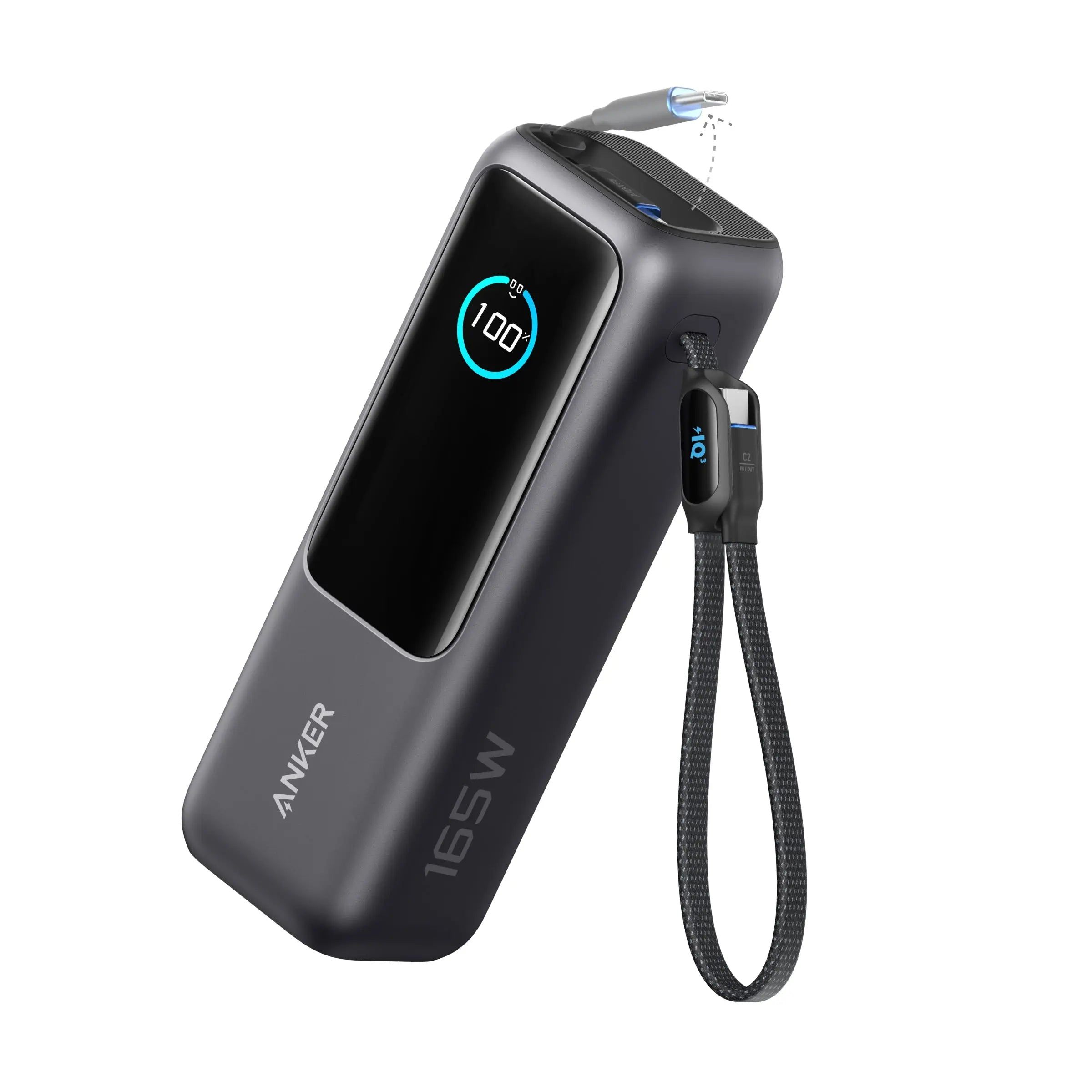 Anker PowerCore 25K Powerbank - 25000mAh - 165W - 3x USB-C - Black