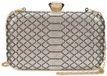 Sans marque Sac de soirée femme - Strass scintillants - Noir