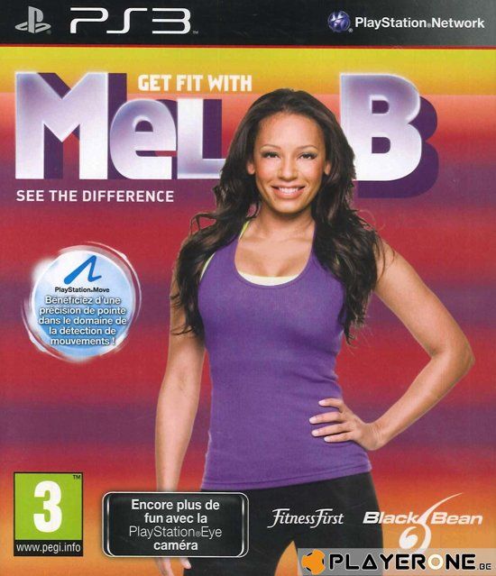 Sony Get Fit With Mel B PS3 MOVE Comp. - Playstation 3 - 8033102493106