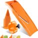 Merkloos set oranje Kunststof, Inox