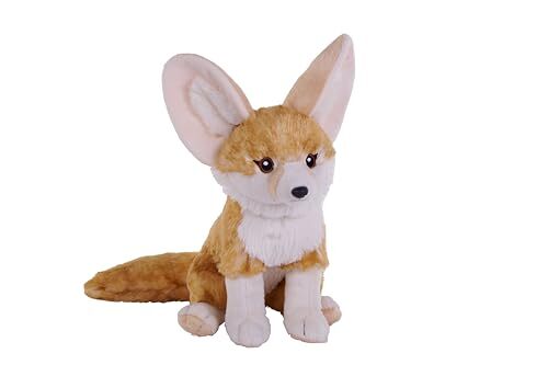 Wild Republic Wild Republic Cuddlekins Eco Fennec Fox, knuffeldier, 30,5 cm, pluche speelgoed, vulling is gesponnen gerecyclede waterflessen, milieuvriendelijk