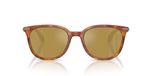 Moncler Korra Me6013 Lunettes de soleil unisexe havane géométrique marron 53mm