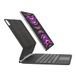 Belkin Pro Bluetooth-toetsenbord met hoes en magnetische standaard, iPad-toetsenbord, multi-gesture bediening, Apple Pencil magnetische bevestiging, QWERTZ, multimediatoetsen voor iPad Air M2 13"/Pro