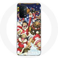 Oppo Geval voor Oppo A74 5G Één Stuk Kerstdag Anime Manga Maniacase