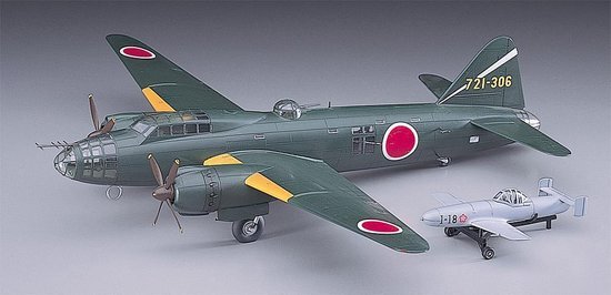 hasegawa HAS E20 - Mits. G4M2E T.1 (Bedy) Model 24 met MXYZ Ohka Model 11 IJN