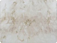 Creative Tops Placemats Marmer 30 X 23 Cm Kurk Wit/goud 6 Stuks