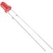 TRU COMPONENTS 1577456 LED câblée Rouge Rond 3 mm 75 mcd 60 ° 20 mA