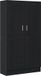 vidaXL Bibliothèque - Chêne noir - 150 cm