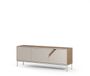 Marckeric - Meuble TV Lilou - Beige - 150x35x55cm