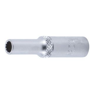 BGS Socket Wrench Twelve-Sided, Deep | 6.3 mm (1/4") | 5.5 mm Quantity: 1
