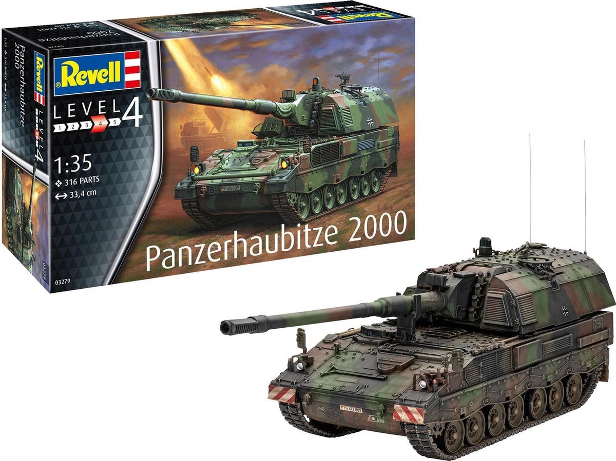 Revell 1:35 03279 Panzerhaubitze 2000 Plastic kit