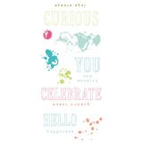 Sizzix Clear Stamps Set 13PK Hello You Sentiments van 49 en Market
