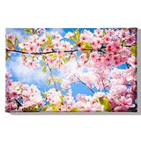 Homemania Wandfoto, bloemen, natuur, voor woonkamer, slaapkamer, meerkleurig, 45 x 3 x 70 cm, HM20KNV45 x 70 – 262, polyester, hout