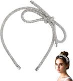 Merkloos / Sans marque BeiJingLiangPinJiaZuoKeJiWenHuaFaZhanYouXianGongSi Rhinestone Haarband met Strik