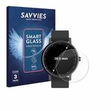 Savvies 3 Stuks Screenprotector voor Horloges (Rond, ø: 36 mm) - Transparant