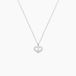 Collier Sweet Heart Or Blanc Diamant