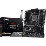 MSI Pro B550-S WIFI6E moederbord ATX, AM4 | Voor AMD Ryzen 5000/5000G/4000G/3000/3000G, DDR4 Boost 4800+ MHz/OC, PCIe 4.0 x16, M.2 Gen4, LAN 1G, Wi-Fi 6E