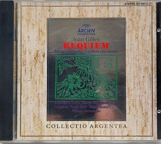 Gilles: Jean Gilles: Requiem (Goebel, Herreweghe) CD Special Edition