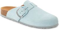 Tamaris - Dames - Muiltjes - Blauw - Leer - 36 EU