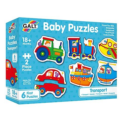 Galt Toys Galt 26472 Babypuzzel, voertuigen
