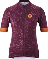 GONSO Scalette Bike Shirt SS FZ W / prune / Dames / 48 / 2023