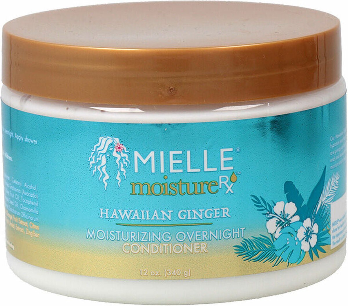 Mielle Conditioner Moisture RX Hawaiian Ginger Hydraterend (340 ml)