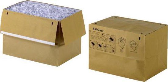 Rexel Opvangzak Voor RSX1834/RSS2434 Papierversnipperaar - Opvangbak Tot 34 Liter - 50 Stuks