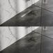 Brauer Douchegoot met Multifunctioneel Rooster en Flens - 60 cm - Rvs Geborsteld