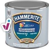 Hammerite Metaallak - Satin - Base W - 1L - White - 1 Liter - For Metal and Wood - Outdoor