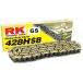 RK Chain 428 hsb 138 c gold/grey open