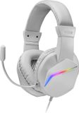Mars Gaming MH122W Hoofdtelefoon/Headset Bedraad Hoofdband Gamen USB Type-A Wit