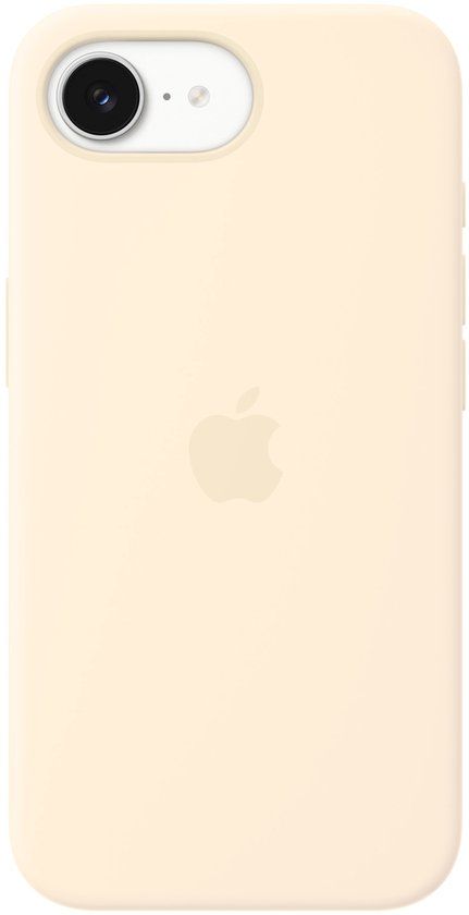Apple Siliconenhoesje met MagSafe voor de Apple iPhone 17e - Vanilla